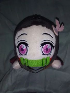 Pelúcia Plush Nesoberi Nezuko Kimetsu no Yaiba Demon Slayer 