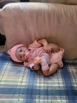 Bebê Reborn Kit Levy Menina