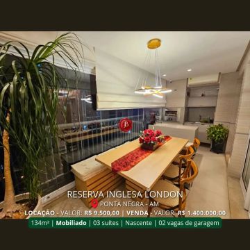 Reserva Inglesa London - APARTAMENTO 03 Suítes - VENDA e LOCAÇÃO