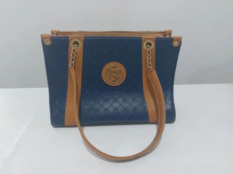 Bolsa Feminina Azul Monica Sanches