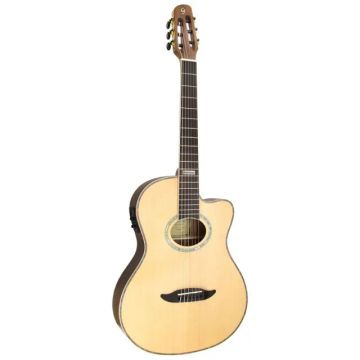 Violão Clássico Giannini Performance Gnf-3 Ceq para Destros Natural Satin Verniz Fosco