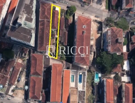 Terreno à venda em Santos-SP: 364m² no bairro Campo Grande! Venha conferir essa oportunida