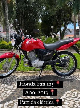 MOTO HONDA CG FAN 125 ES - 2013