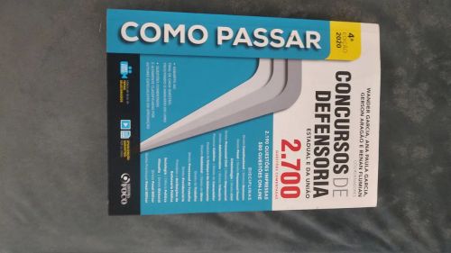 Como Passar no Concurso da Defensoria Pública - 2.700 Questões Comentadas