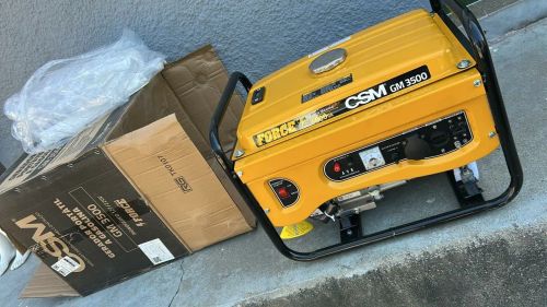 Gerador de Energia Force CSM GM 3500