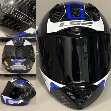 Capacete LS2 Thunder Carbon T56 (Zerado)