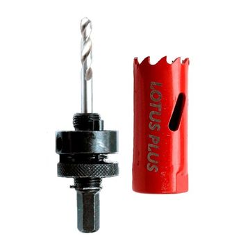 Kit Serra Copo Bimetal com Haste Broca Hss Lotus (19mm ao 72mm) a partir de: