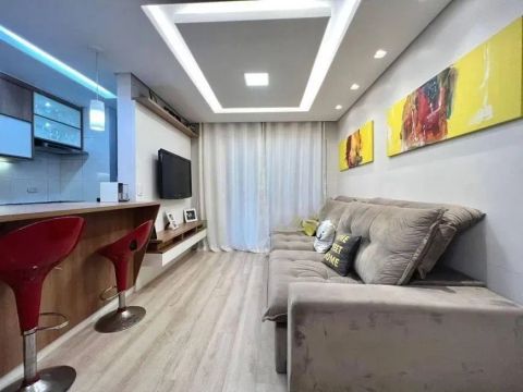 DB.3233.ICON - Apartamento Mobiliado à Locação no Vila Ema 78m²