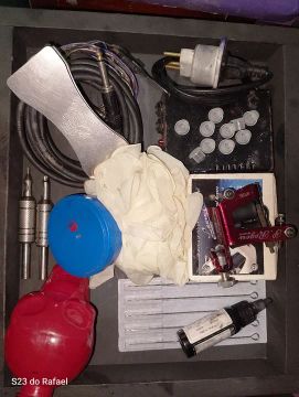 Kit de tatuagem completo 