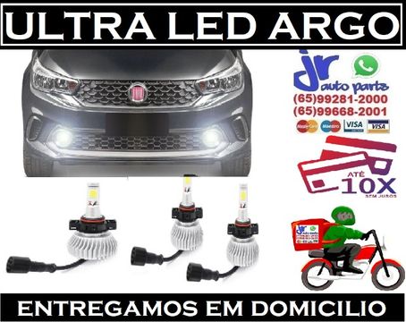 Lampada Ultra LED (Milha) Argo 6000K 12V 24V