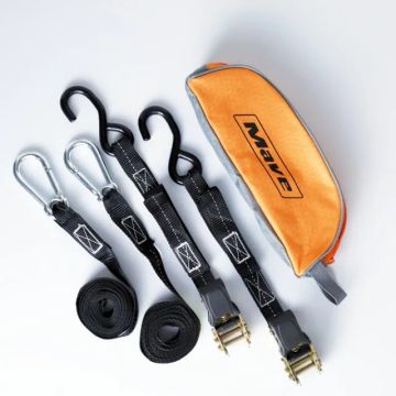 Kit Cinta com Catraca para Amarração Moto Jetski 3 Metros x 25mm 800Kg Mave