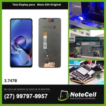Tela Display Para Moto G54 Original- Instalação Expressa Em 30 Minutos!