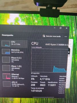 AMD Ryzen 5 5600X/ GTX 1070 8GB.