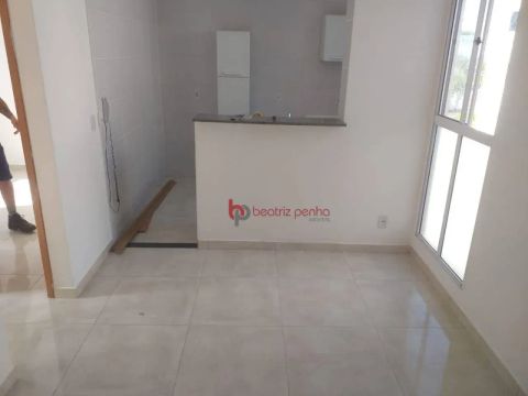 Apartamento com 2 dormitórios para alugar, 43 m² por R$ 1.002,00/mês - Rios de Spagna - Sã
