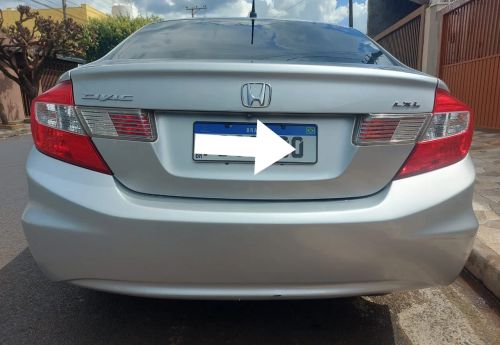 Honda civic automático 2012/2013 