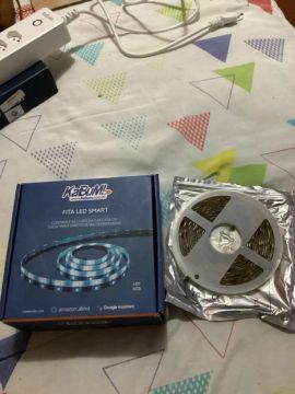 Fita LED RGB Smart para Iluminação de Ambientes