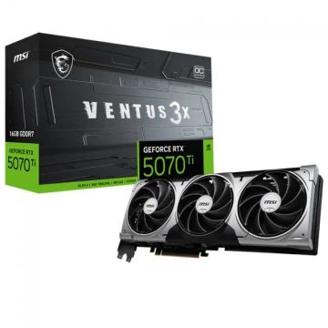 RTX 5070 TI MSI VENTUS 3X 16GB NOVA LACRADA 3 ANOS DE GARANTIA
