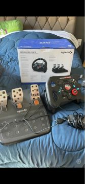Volante Logitech G29 com add ons 