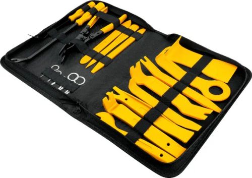 Jogo de espátulas de nylon e chaves para som automotivo com 20 peças VONDER 