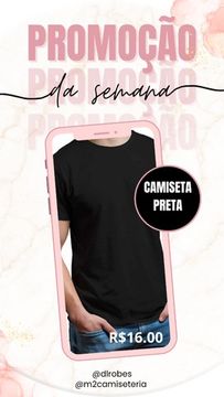 Camiseta Lisa