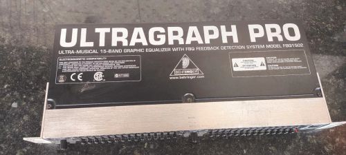 Equalizador Gráfico Behringer Ultragraph Pro FBQ1502