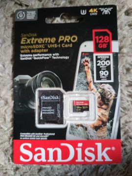 Cartão de Memória SanDisk Extreme PRO 128GB microSDXC UHS-I