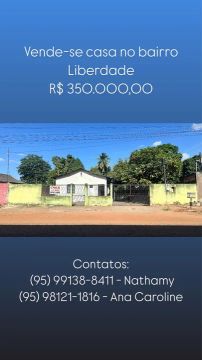 Casa à venda no bairro Liberdade - R$ 350.000,00