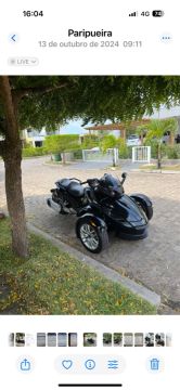 Moto triciclo Spyder  cam am 2014