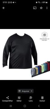 Camisas de proteção UV FPS 50+ plus size unissex 