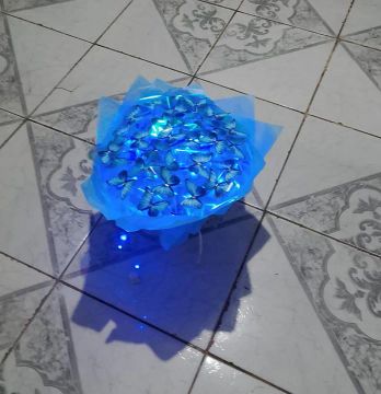 Buquê de Borboletas com LED - Iluminação Magica