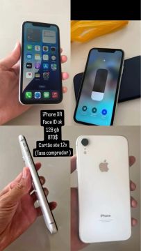 iPhone XR celular de procedência 128gb