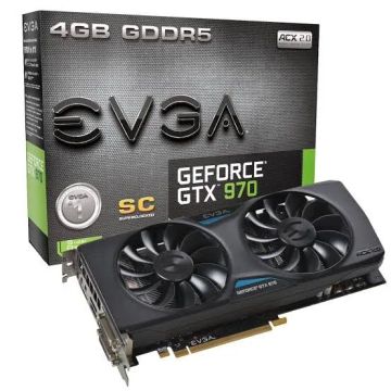 Placa de Vídeo EVGA GeForce GTX 970 SC 4GB GDDR5