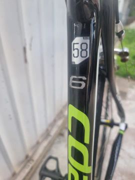 Bicicleta de estrada speed tamanho 58 carbono cannondale
