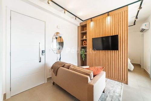 Studio com varanda de 36m2 no Tatuapé
