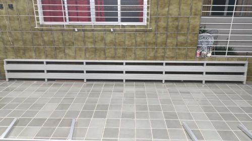 Para-peito / Guarda corpo de proteção em alumínio