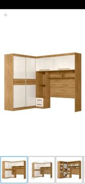 Vendo jogo de quarto  contendo guarda roupa,cama box,e colchão ortopedico