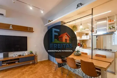 Apto amplo com 3 Quartos Rua das Laranjeiras 108 m² mobília