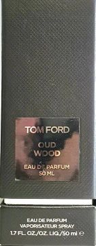 tom ford oud wood eau de parfum natural spray 50ml, para homens e mulheres finos e elegant