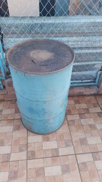 Tambor de água para jardim 