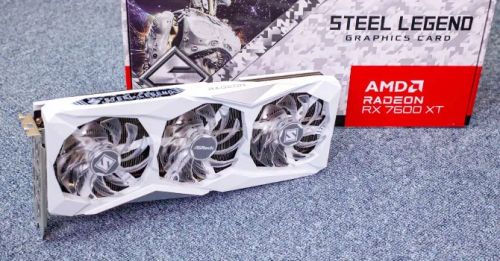Placa de video RX 7600 XT Steel Legend 