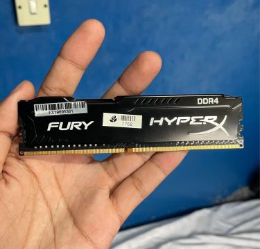 Memória RAM HyperX Fury DDR4 8GB