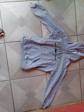 Casaco Lacoste Cinza