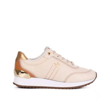 Tênis jogger em couro Jorge Bischoff 
