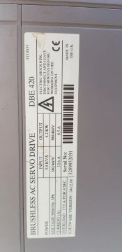 Brushless Ac Servo Drive DBE420
