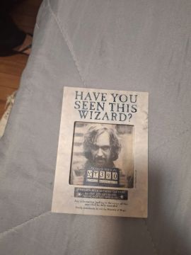 Quadro Porta Retrato Harry Potter sirius black