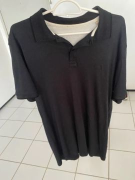 Camisa Polo Bransk Preta tam M
