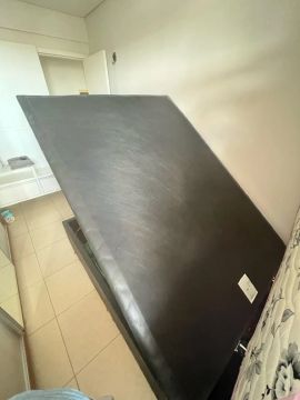 CAMA BAÚ + COLCHÃO