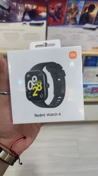 Relógio Xiaomi Redmi Watch 4 M2315W1 Black - Loja Física - Parcelamos sem Juros