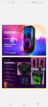 Caixa De Som torre , Pulse SP 503 800W