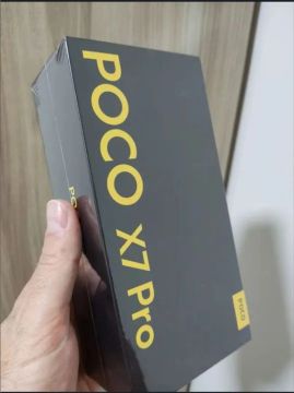 Poco X7 Pro - Novo na caixa